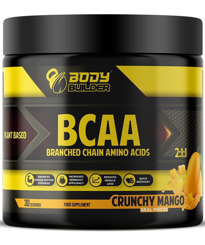 Body Builder BCAA,  Increase Workout, Mango, 30 Servings - Image 1